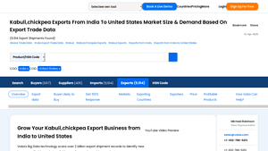 Kabuli,chickpea Exports from India to United States - Volza.com - chickpea exporter usa