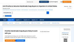 Handmade Soap Buyers & Importers in United States - Volza - hand made soaps for importing to usa on facebook