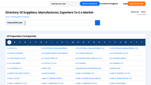Directory of Overseas Exporters, Suppliers to US - Volza.com - exporters in usa