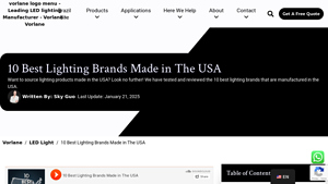 10 Best Lighting Brands Made in The USA - Vorlane - light fixtures usa