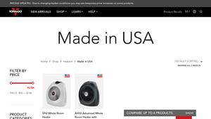 Made in USA Archives - Vornado - space heaters made in the usa
