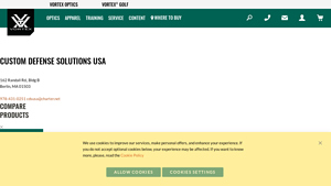 Custom Defense Solutions USA - Vortex Optics - custom defense solutions usa