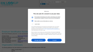 DELTA ELECTRONICS (USA) INC. Employer Identification Number EIN - delta electronics usa inc