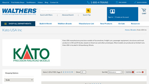 Kato USA Inc - Walthers - kato usa inc