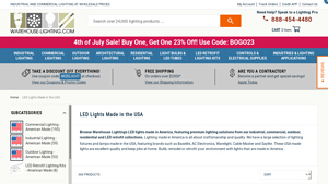 LED Lights Made in the USA | Warehouse-Lighting.com - light fixtures usa