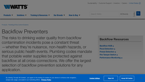 Backflow Preventers - Watts - backflow usa