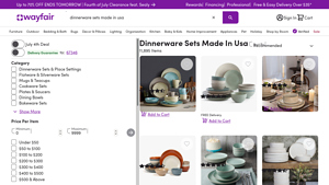 Dinnerware Sets Made In Usa - Wayfair - dishware sets made in usa