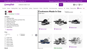 Cookware Made In Usa - Wayfair - cookware made usa
