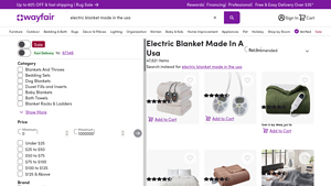Electric Blanket Made In The Usa - Wayfair - electric blanket made in usa