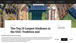 The Top 10 Largest Stadiums in the USA: Tradition and Revitalization - largest stadium in usa