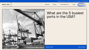 What are the 5 busiest ports in the USA? - Welke - main ports of usa