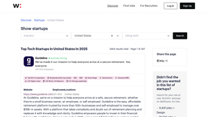 Best Tech Companies and Startups in United States 2025 - builtin startup company software house in usa