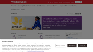 Careers - Wells Fargo - usa company job apply online
