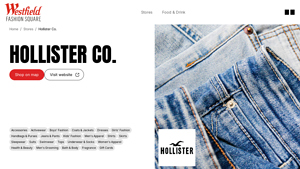 Hollister Co. - Westfield - hollister company usa