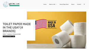 Toilet Paper Made In The USA? (4 Brands) - WhereDoTheyMakeIt.com - toilet paper made in usa