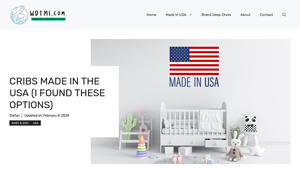 Cribs Made in the USA (I Found These Options) - solid wood cribs made in usa