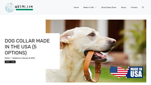 Dog Collar Made in the USA (5 Options) - WhereDoTheyMakeIt.com - dog collars made in usa