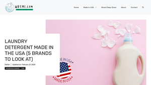 Laundry Detergent Made in the USA (5 Brands to Look At) - laundry detergent sheets made in usa