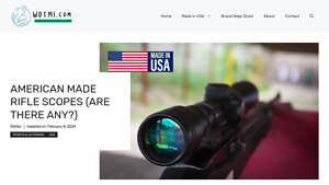 American Made Rifle Scopes (Are There Any?) - WhereDoTheyMakeIt.com - rifle scopes made in usa