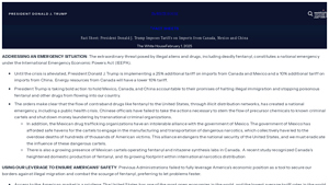 Fact Sheet: President Donald J. Trump Imposes Tariffs on Imports from ... - canadian imports from usa