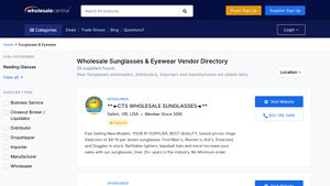 Best Wholesale Sunglasses & Eyewear Suppliers - sunglasses supplier usa