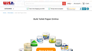 Bulk Toilet Paper Online - Wholesale Janitorial Supply - toilet paper distributors usa