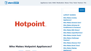 Who Makes Hotpoint Appliances & Where Are They Made? - washing machines made in usa