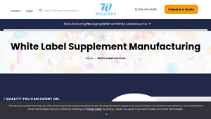 Top-Rated White Label Supplement Company in USA | Willings - top supplement manufacturers in usa