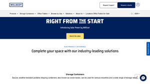 Mobile Offices, Storage Containers & Modular Buildings | WillScot - usa container co inc