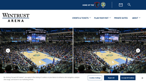 Wintrust Arena - usa largest stadium