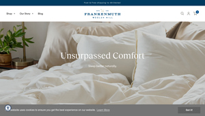 Organic Wool Comforter | The Frankenmuth Woolen Mill - wool blankets made in usa