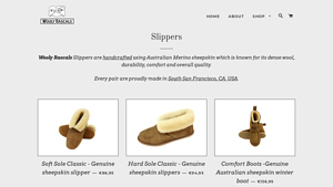 Slippers - Wooly Rascals - usa made slippers