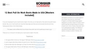 12 Best Pull On Work Boots Made in USA [Western Included] - best usa made work boots