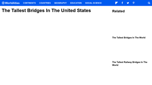 The Tallest Bridges in the United States - WorldAtlas - tallest bridge usa