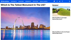 Which Is The Tallest Monument In The US? - World Atlas - tallest monument in usa