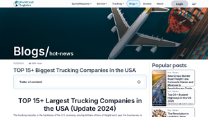TOP 15+ Biggest Trucking Companies in the USA - largest trucking companies in usa