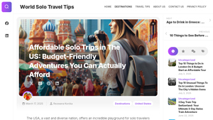 Affordable Solo Trips in The US: Budget-Friendly Adventures You Can ... - cheap solo vacations usa
