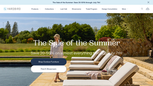 Yardbird: Beautiful, High-Quality Outdoor Furniture - outdoor furniture made in usa