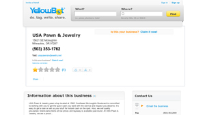 USA Pawn & Jewelry in Milwaukie, OR - YellowBot - usa pawn & jewelry co