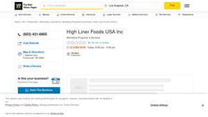 High Liner Foods USA Inc - Portsmouth, NH 03801 - The Real Yellow Pages - high liner foods usa inc