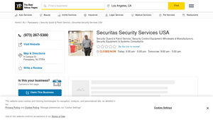 Securitas Security Services USA - Parsippany, NJ 07054 - securitas security services usa inc