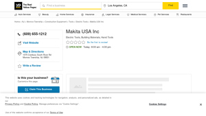 Makita USA Inc - Monroe Township, NJ 08831 - The Real Yellow Pages - makita usa inc