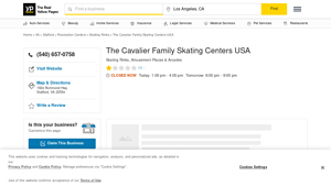 The Cavalier Family Skating Centers USA - Stafford, VA 22554 - the cavalier family skating centers usa inc.