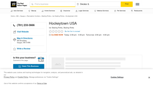 Hockeytown USA - Saugus, MA 01906 - The Real Yellow Pages - hockey town usa inc