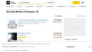 Usa Auto Brokers in Houston, TX with Reviews - The Real Yellow Pages - usa auto brokers houston