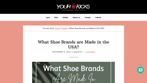 What Shoe Brands are Made in the USA? - Your Kicks - gym shoes made in usa