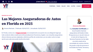 Las Mejores Aseguradoras de Autos en Florida | 2025 - cuales son las mejores aseguradoras de autos en usa