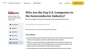 Who Are the Top U.S. Companies in the Semiconductor Industry? - semiconductor companies in usa
