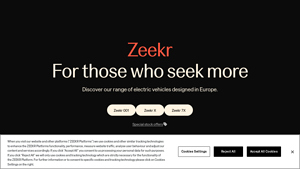 Zeekr: Pure Electric Vehicle Brand - electric car companies in usa