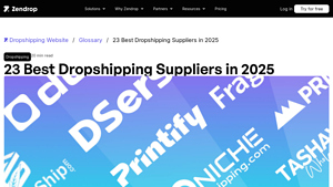 23 Best Dropshipping Suppliers in 2025 - Zendrop - dropship distributors usa